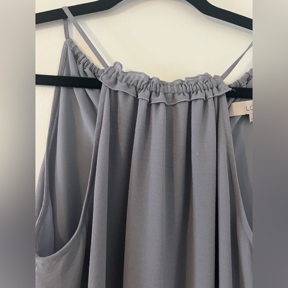 LOFT sleeveless top with lace accent size MP (G125) - Picture 4 of 12